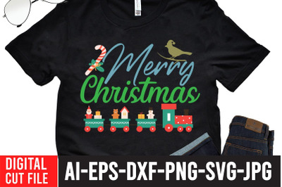 Merry Christmas 2024-01 t-shirt design christmas t-Shirt design&2C;chr