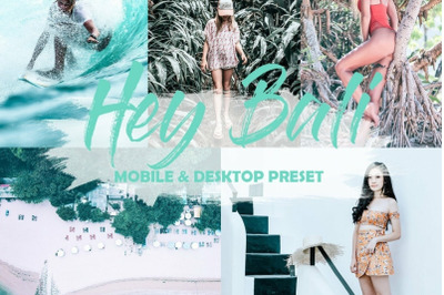 10 Hey Bali Travel Mobile Lightroom Presets