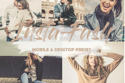 10 Creamy Insta-Fash Mobile Lightroom Presets