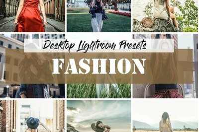 10 Fashion Desktop Lightroom Presets