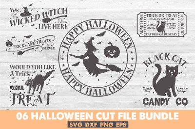 Halloween Cut File Bundle