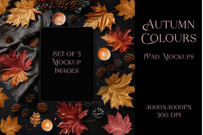 Autumn Colours IPad Mockups