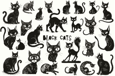 Black Cat Brushes And Png Files