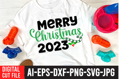 Merry Christmas 2023 t-shirt design,