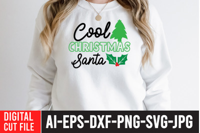 Cool Christmas Santa t-shirt design,