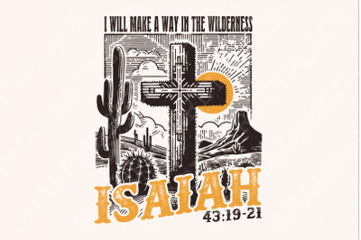 Retro Christian Sublimation PNG, Bible Verse Digital Download, Wildern