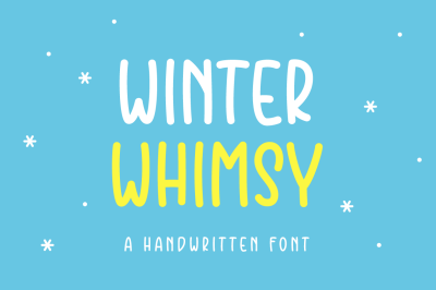 Winter Whimsy Font