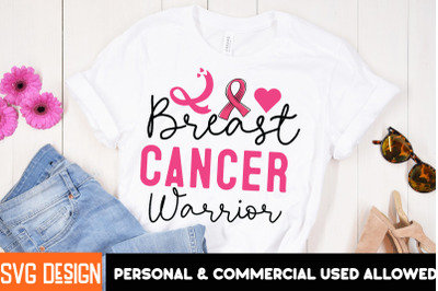 Breast Cancer Warrior t-shirt design,