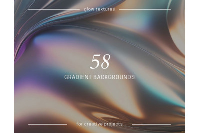 Gradient backgrounds set