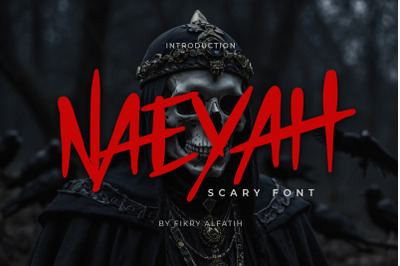 Naeyah - Scary Font