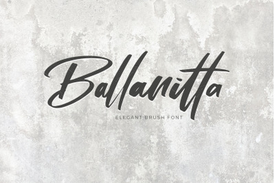 Bellanitta Brush Script Font