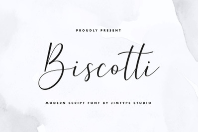 Biscotti Script Font - Wedding Business