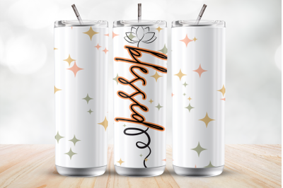 Blessed 20 Oz Sublimation Tumbler Wrap