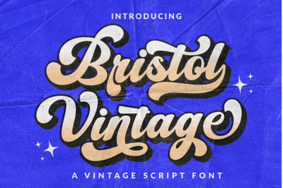 Bristol Vintage Font