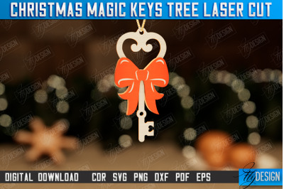 Santa&#039;s Magic Keys | Christmas Tree Toy | Christmas Patterns