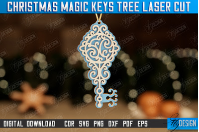 Santa&amp;&23;039;s Magic Keys | Christmas Tree Toy | Christmas Patterns