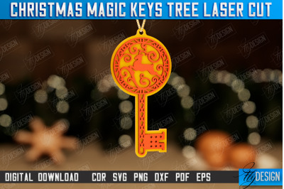 Santa&amp;&23;039;s Magic Keys | Christmas Tree Toy | Christmas Patterns