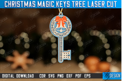 Santa&#039;s Magic Keys | Christmas Tree Toy | Christmas Patterns