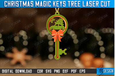 Santa&#039;s Magic Keys | Christmas Tree Toy | Christmas Patterns