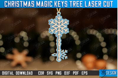 Santa&#039;s Magic Keys | Christmas Tree Toy | Christmas Patterns