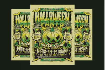 Halloween Party Flyer