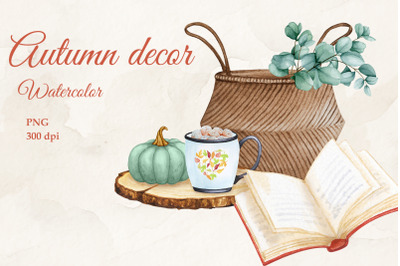 Autumn decor. Sublimation. Clipart. PNG