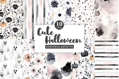 Cute Halloween Papers | Spooky Pattern