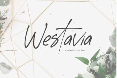 Westavia Handwriting Font