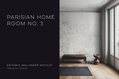 Parisian Home | Room No. 3 Mockup