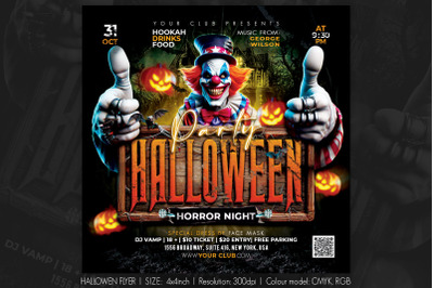 Hallowen Flyer