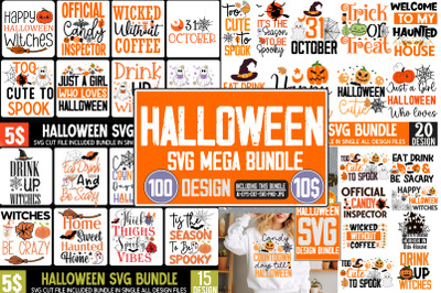 Halloween SVG Mega  Bundle