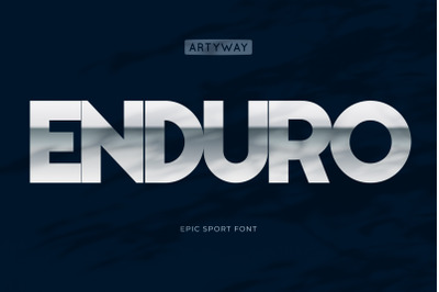 Enduro Sport Font