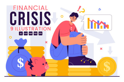 9 Financial Crisis Illustration