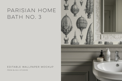 Paris Home | Bath No. 3 Mockup