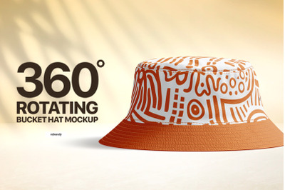 Bucket Hat Animated Mockup