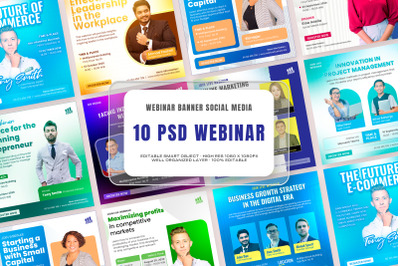 Webinar Banner Social Media Template