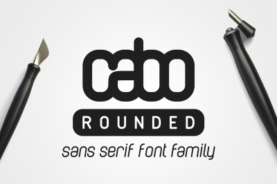 Cabo Rounded Font Family