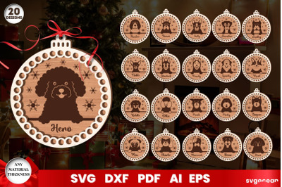 Dog Breed Christmas Ornaments