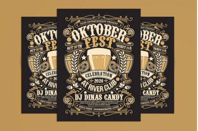 Oktoberfest Event Flyer Template