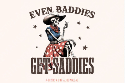 Even Baddies Get Saddies PNG, Anxiety PNG, Trendy PNG, Retro Shirt Des