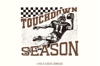 Touchdown Season PNG, Football Season, Football Mom PNG, Game Day png,