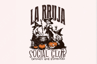 La Bruja png, Spooky Season png, Files for Sublimation, Mexican png, H