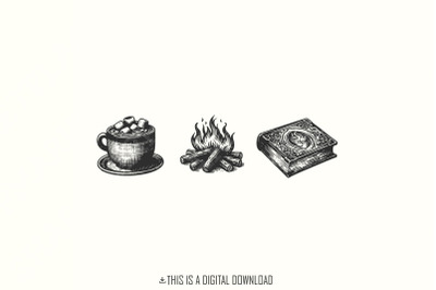 Cozy Readers Sublimation Design&2C; Fall Bookish Png&2C; Autumn Trendy Png&2C;
