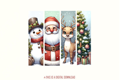 Retro Christmas PNG, Vintage Christmas png, Santa Sublimation, Merry C