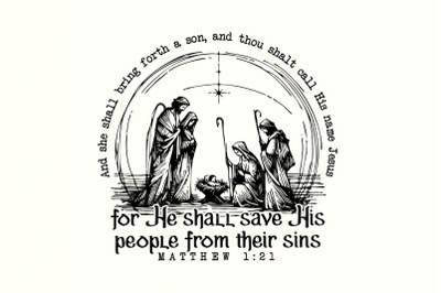 Christian Christmas PNG, Nativity Scene, Baby Jesus PNG, Merry Christm