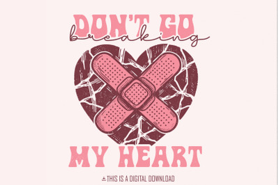 Valentine&#039;s Day PNG, Sublimation Design, Retro Love PNG, Trendy Valent