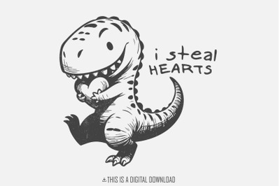 I Steal Hearts PNG, Valentines Day PNG, Valentines png, Sublimation De