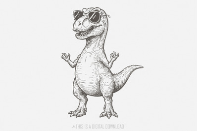 T Rex Dinosaur Png, Funny Dinosaur png, Kids Dinosaur, Dinosaur Lover