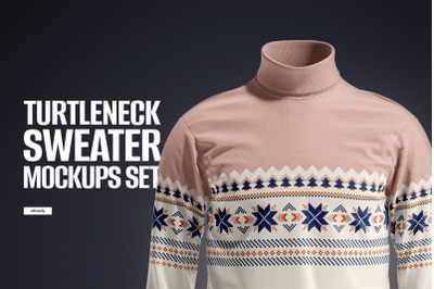 Turtleneck Sweater Mockups Set