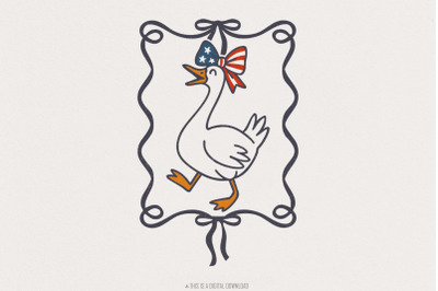 4th of July Patriotic Bows PNG, America Coquette PNG, Independence Day